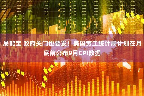 易配宝 政府关门也要发！美国劳工统计局计划在月底前公布9月CPI数据