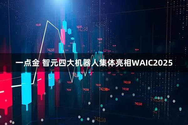 一点金 智元四大机器人集体亮相WAIC2025
