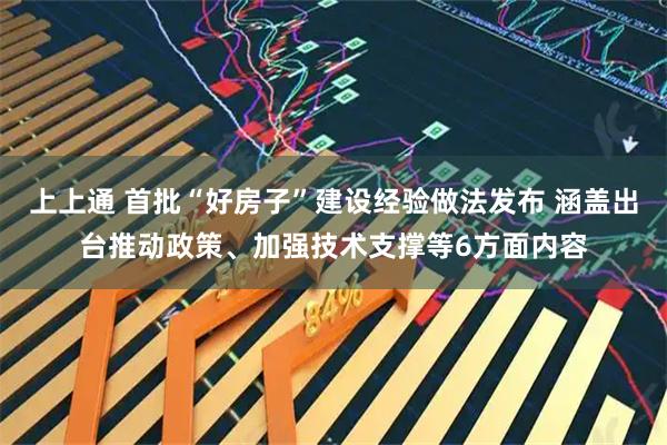 上上通 首批“好房子”建设经验做法发布 涵盖出台推动政策、加强技术支撑等6方面内容
